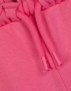 Jogginghose - Paillettenbesatz - pink