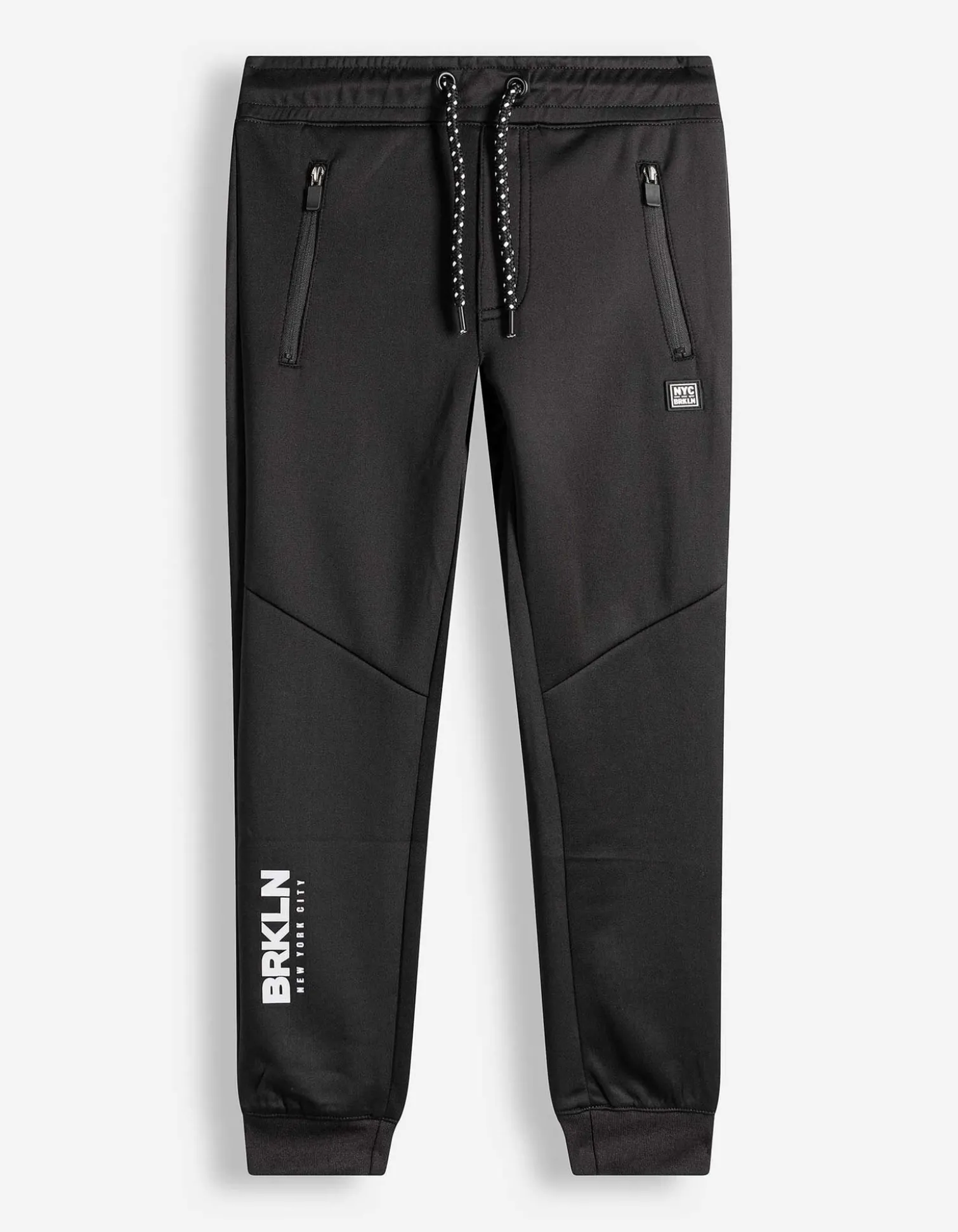 Jogginghose - Polyester - schwarz