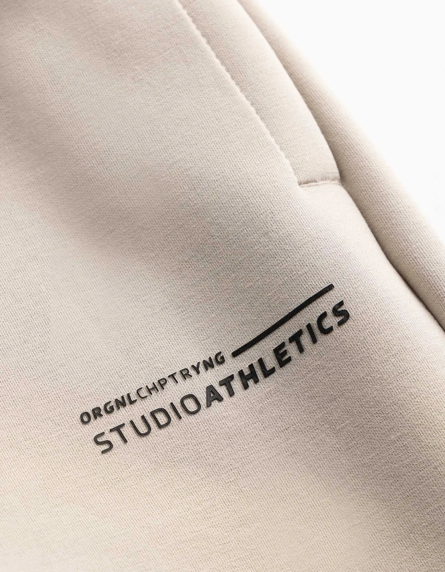 Jogginghose - Scuba - beige