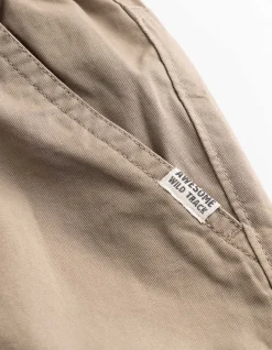 Jogpants - einfarbig - hellbraun