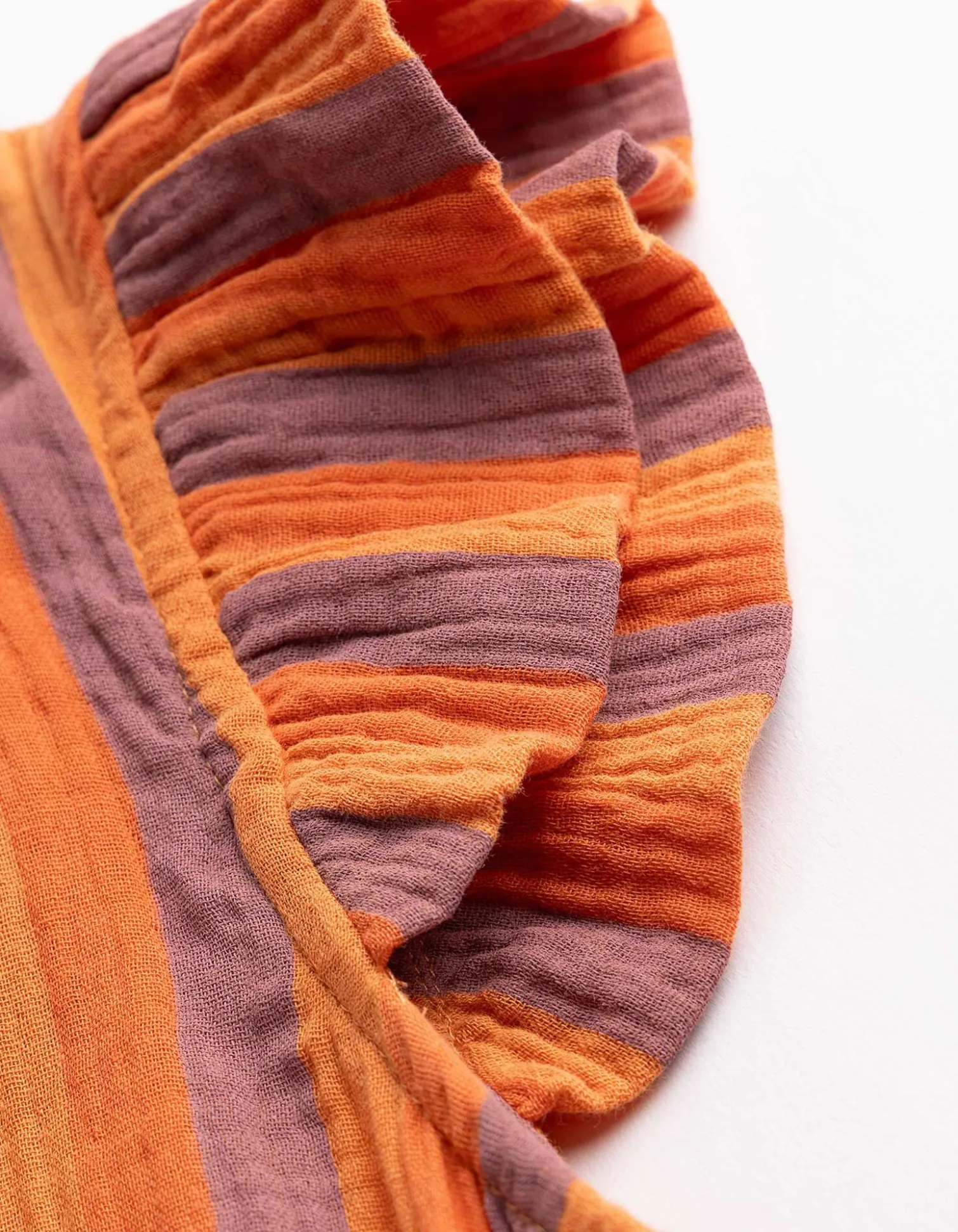 Kleid - Allover-Print - hellrot