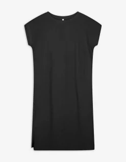 Kleid - einfarbig - schwarz