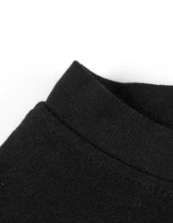 Kleid - einfarbig - schwarz