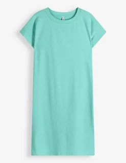 Kleid - gerade geschnitten - grün