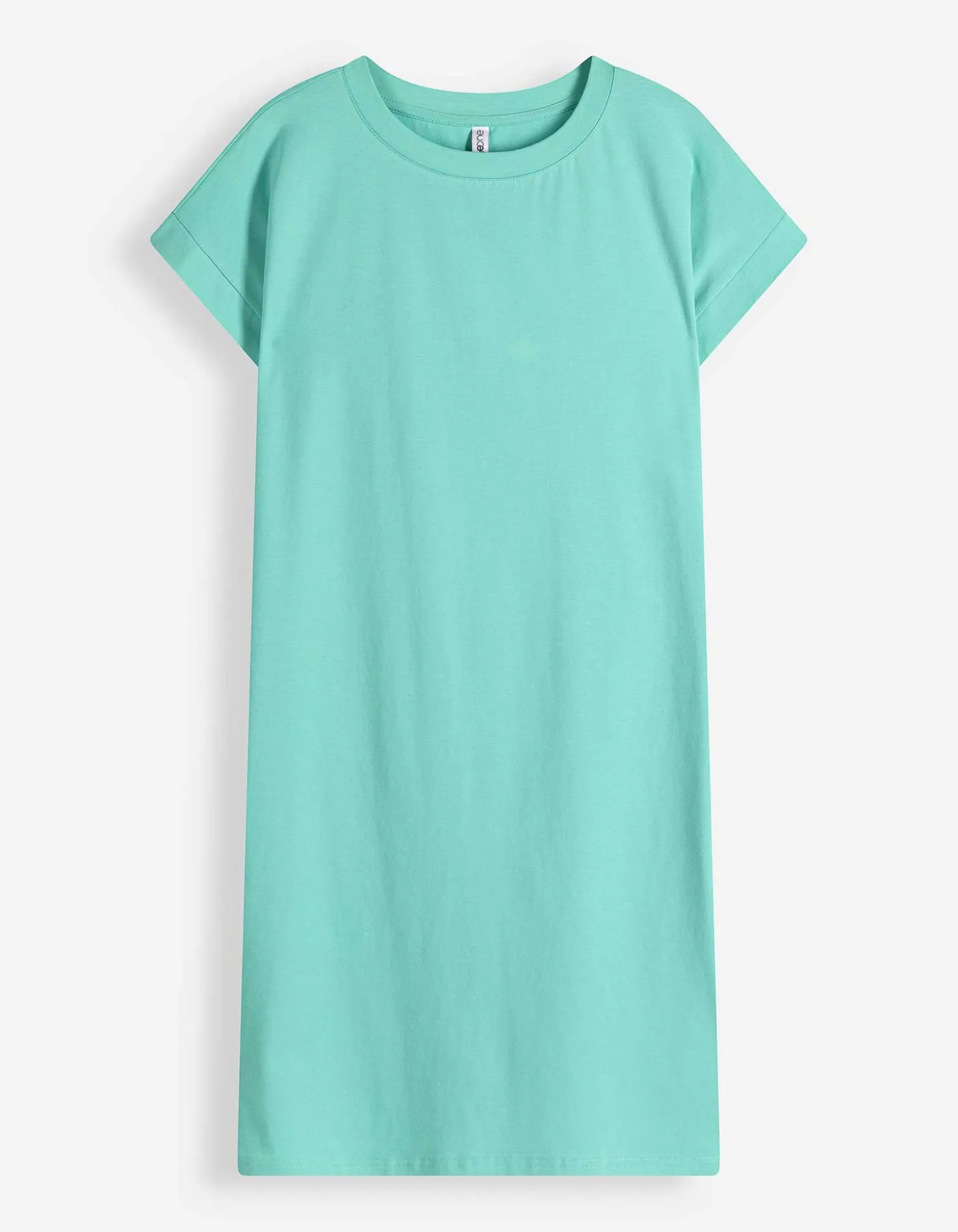 Kleid - gerade geschnitten - grün