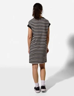 Kleid - gerade geschnitten - schwarz