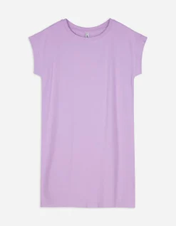 Kleid - gerade geschnitten - Pink