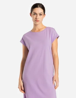 Kleid - gerade geschnitten - Pink