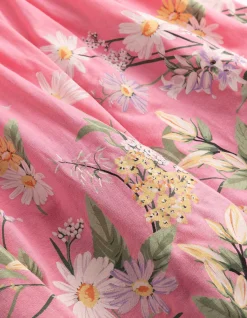 Kleid - Print - pink