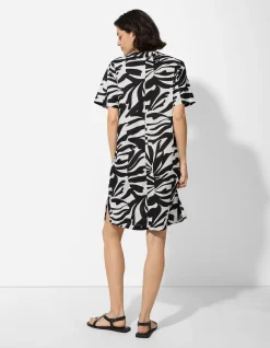 Kleid - Seitenschlitz - weiß