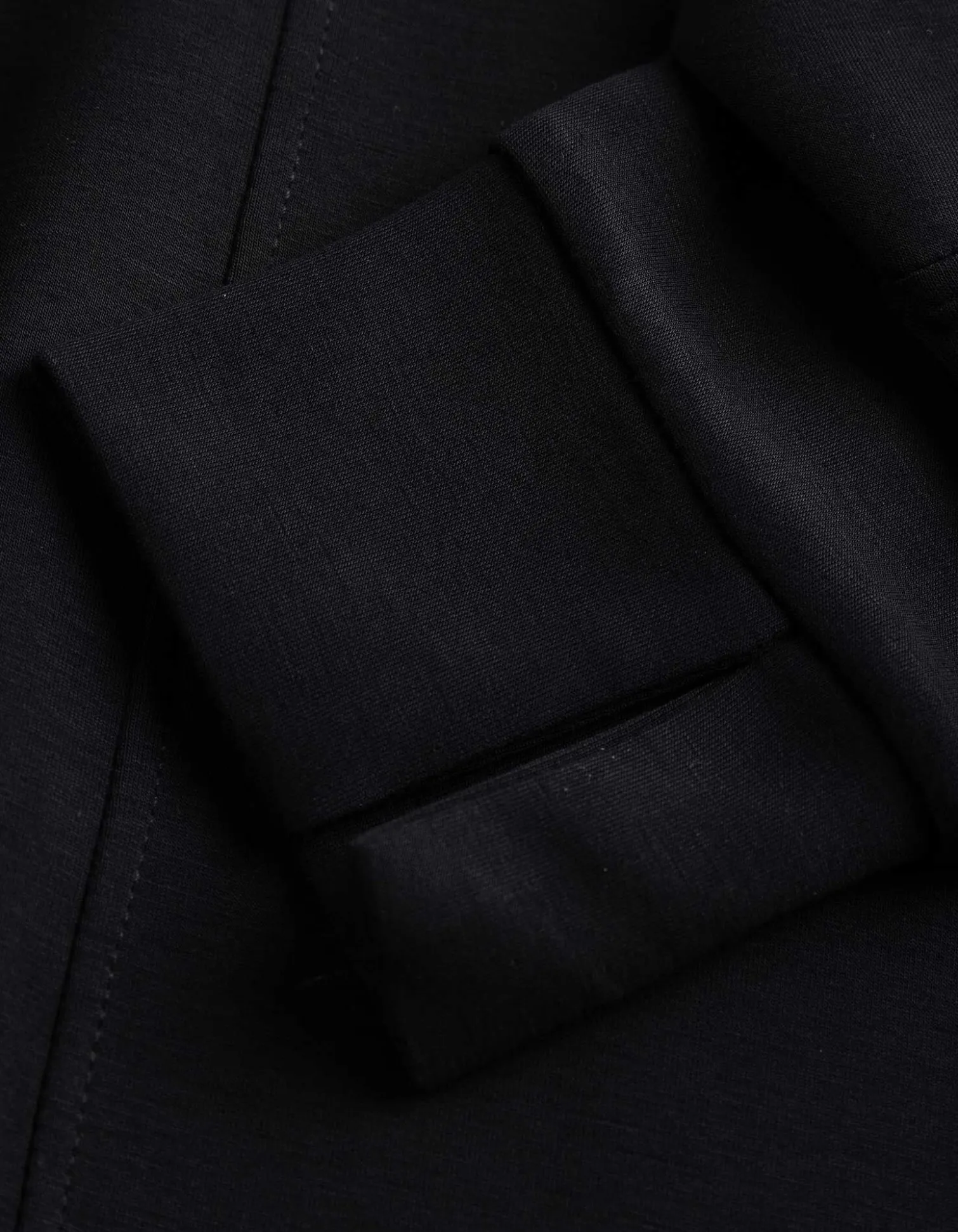 Kleid - Sweat - schwarz
