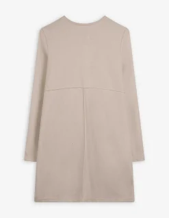 Kleid - Weiches Material - weiß