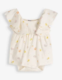 Kleid in A-Linie - weiß