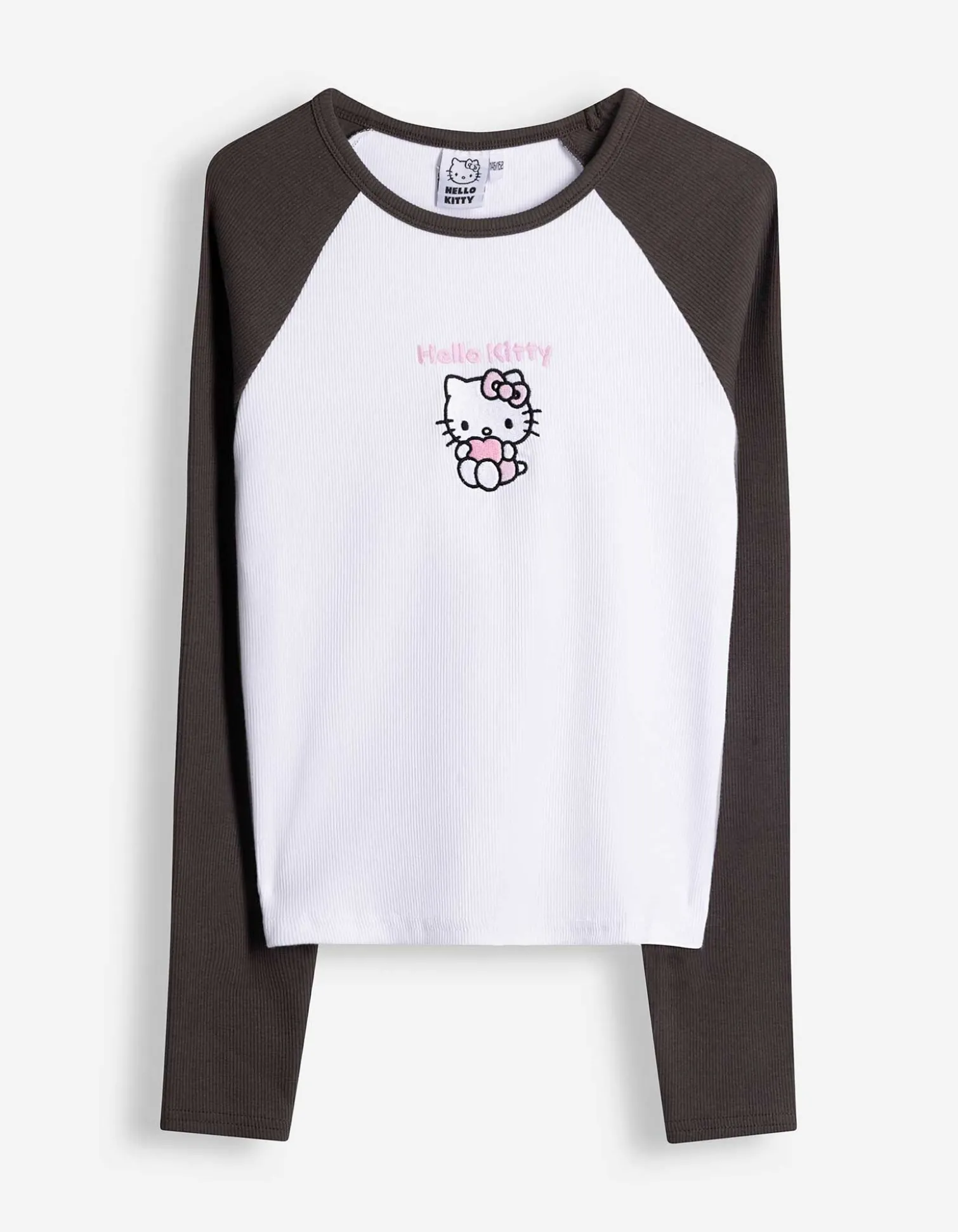 Langarmshirt - Hello Kitty - weiß