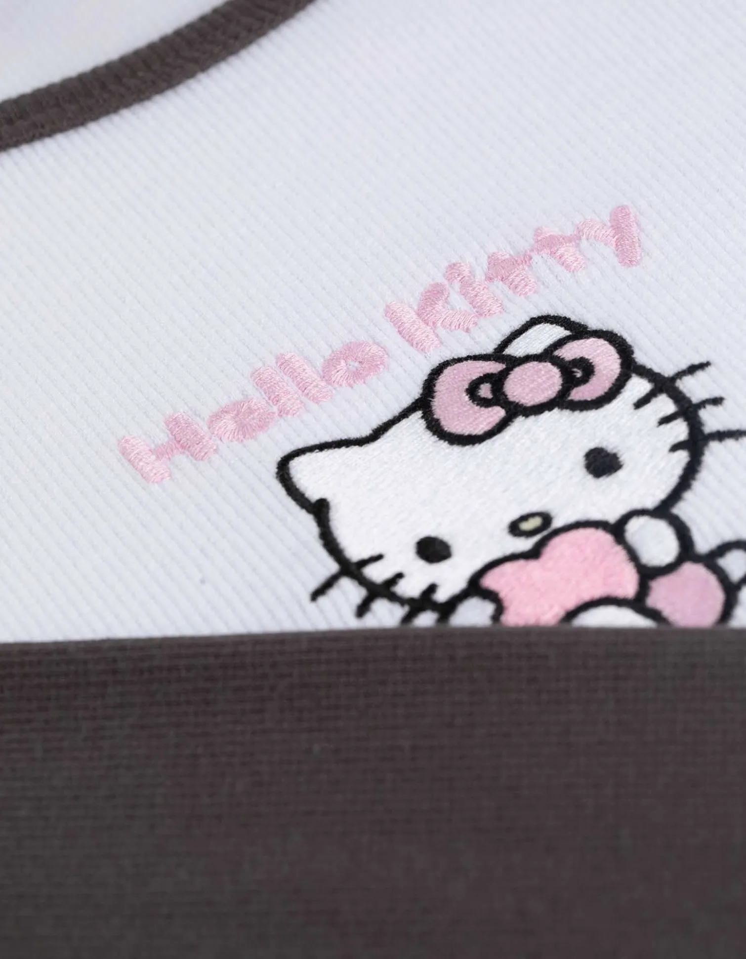 Langarmshirt - Hello Kitty - weiß