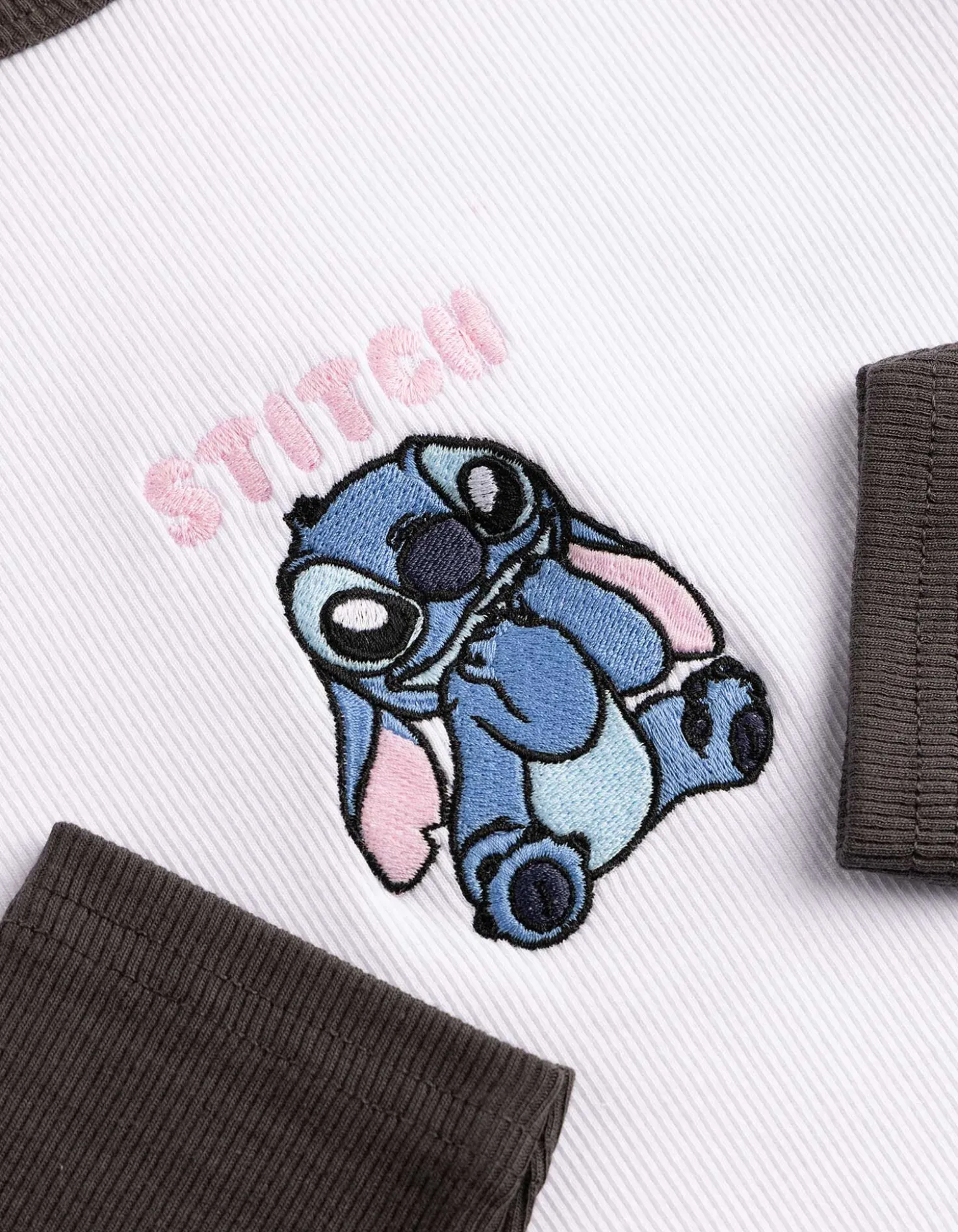 Langarmshirt - Lilo & Stitch - weiß