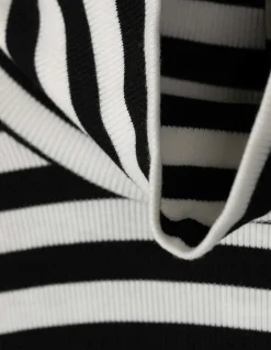 Langarmshirt - Rollkragen - weiß