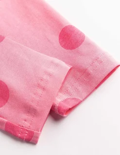 Leggings - Allover-Print - pink