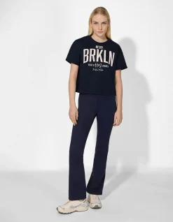 Leggings - Atmungsaktiv - dunkelblau