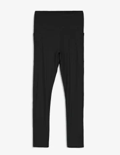 Leggings - Atmungsaktiv - schwarz