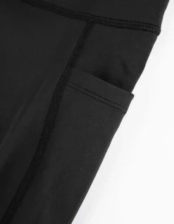 Leggings - Atmungsaktiv - schwarz