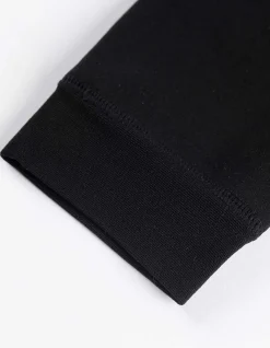 Leggings - einfarbig - schwarz