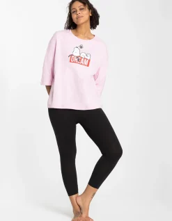 Leggings - Elastischer Bund - schwarz