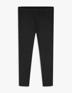 Leggings - Elastischer Bund - schwarz