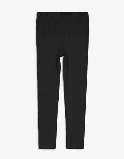 Leggings - Elastischer Bund - schwarz