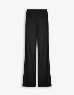 Leggings - Flared Fit - schwarz