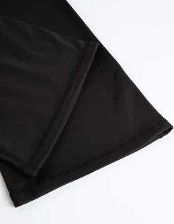 Leggings - Flared Fit - schwarz
