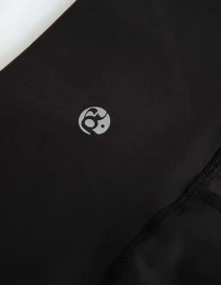 Leggings - Flared Fit - schwarz