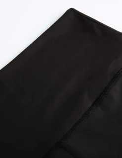 Leggings - Flared Fit - schwarz