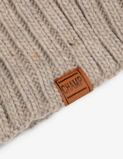 Loop-Schal - einfarbig - beige