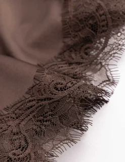 Midirock - einfarbig - dunkelbraun