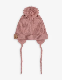 Mütze - Grobstrick - pink
