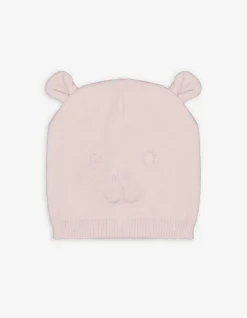 Mütze - Stickerei - rosa
