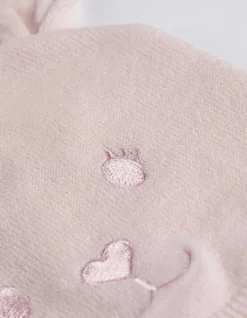 Mütze - Stickerei - rosa
