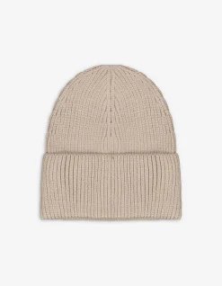 Mütze - Umschlag - beige