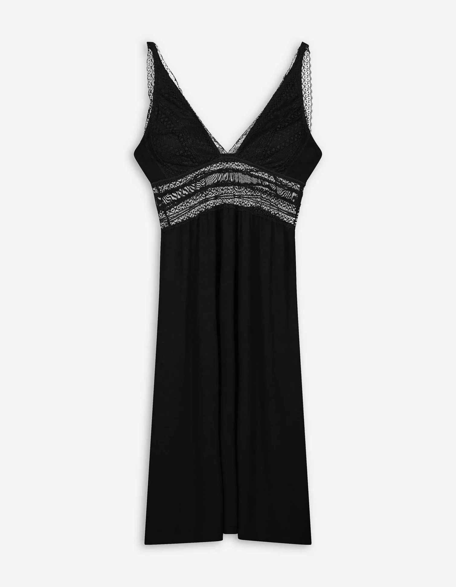 Negligee - Viskose - schwarz