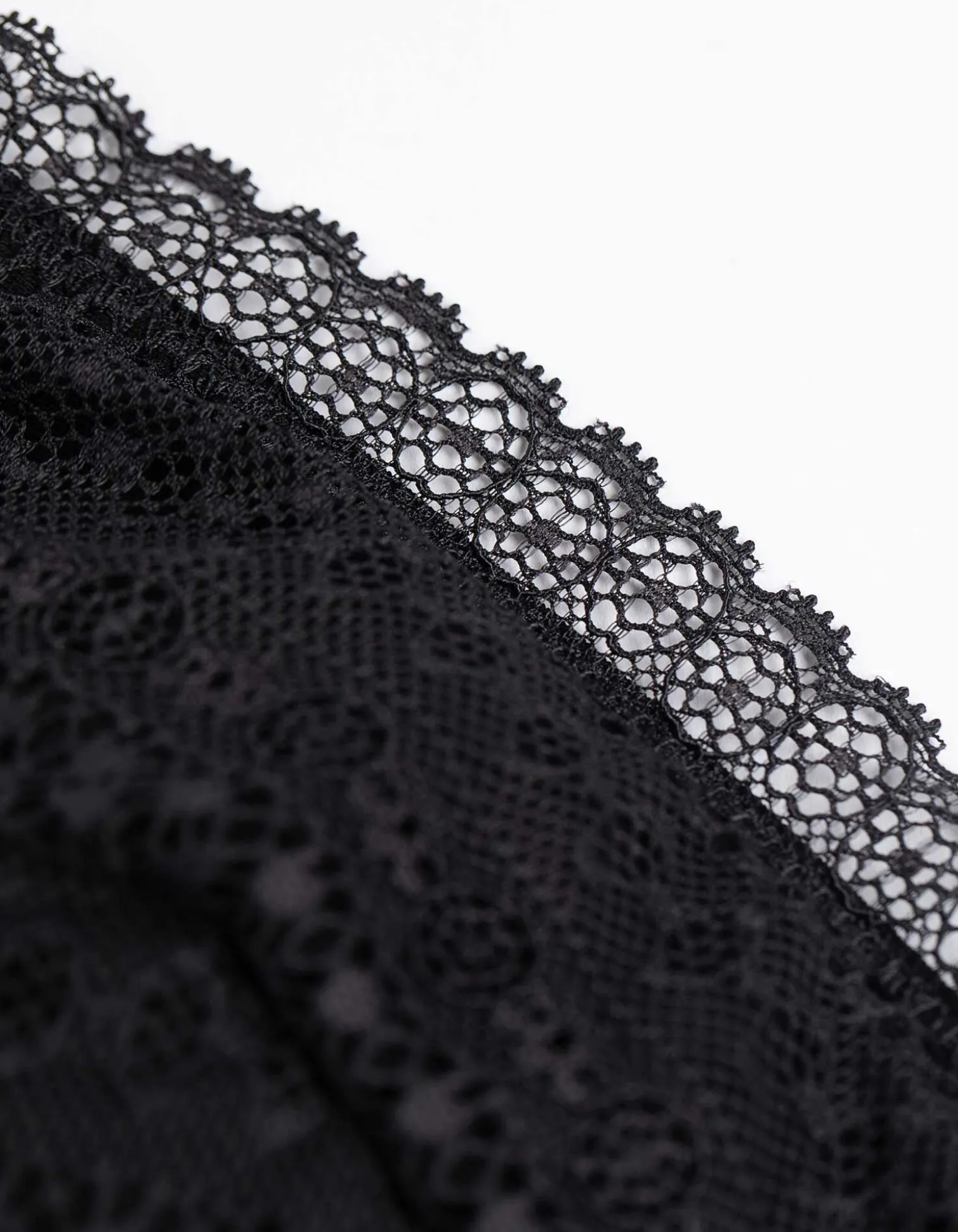 Negligee - Viskose - schwarz