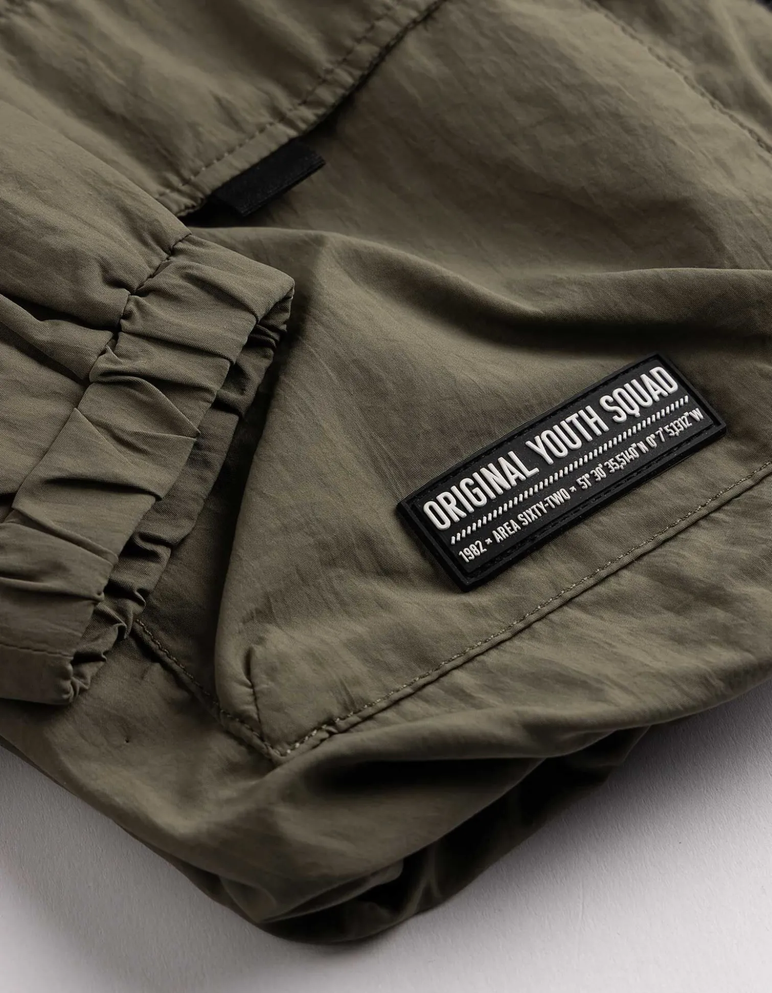 Outdoorjacke - Pattentaschen - dunkelgrün
