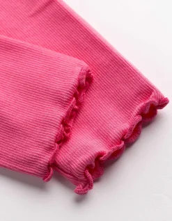 Palazzo - einfarbig - pink