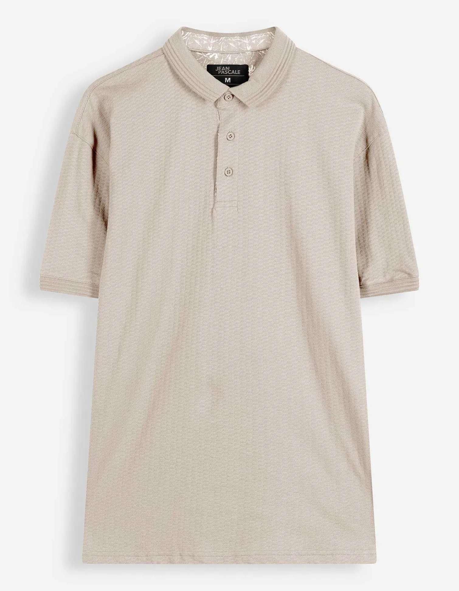 Poloshirt - einfarbig - beige