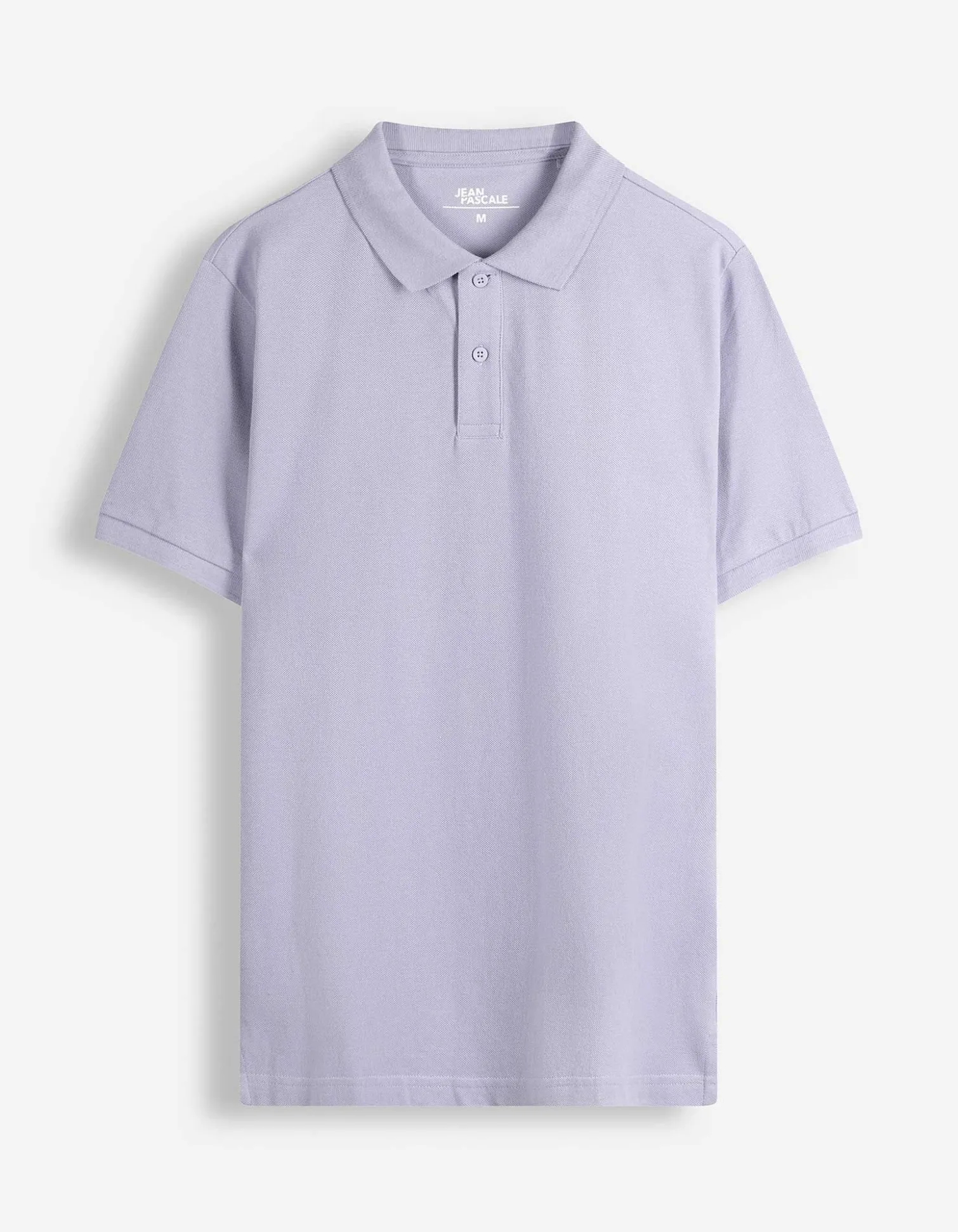 Poloshirt - einfarbig - lila