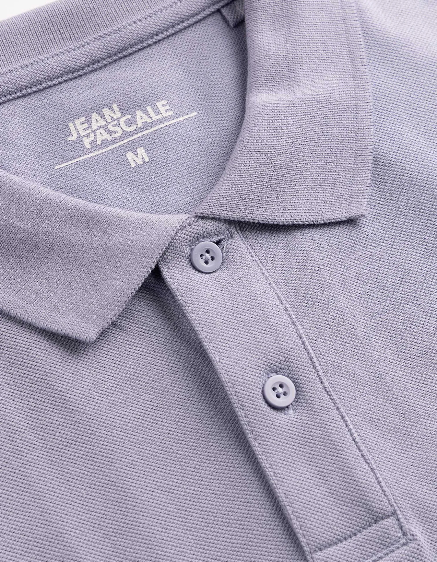 Poloshirt - einfarbig - lila
