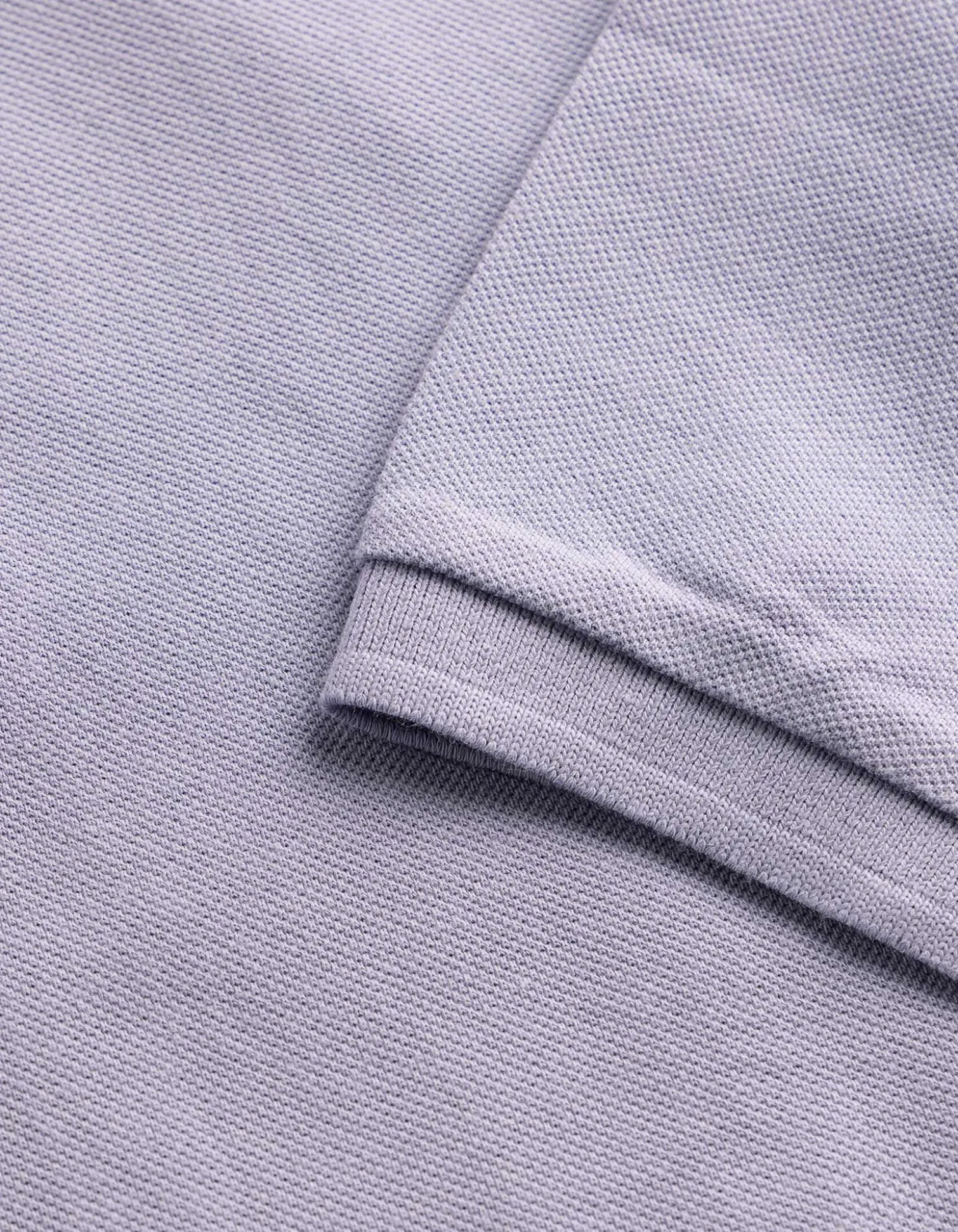 Poloshirt - einfarbig - lila