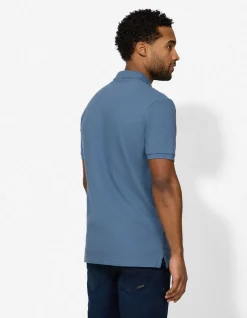 Poloshirt - Knopfverschluss - türkis