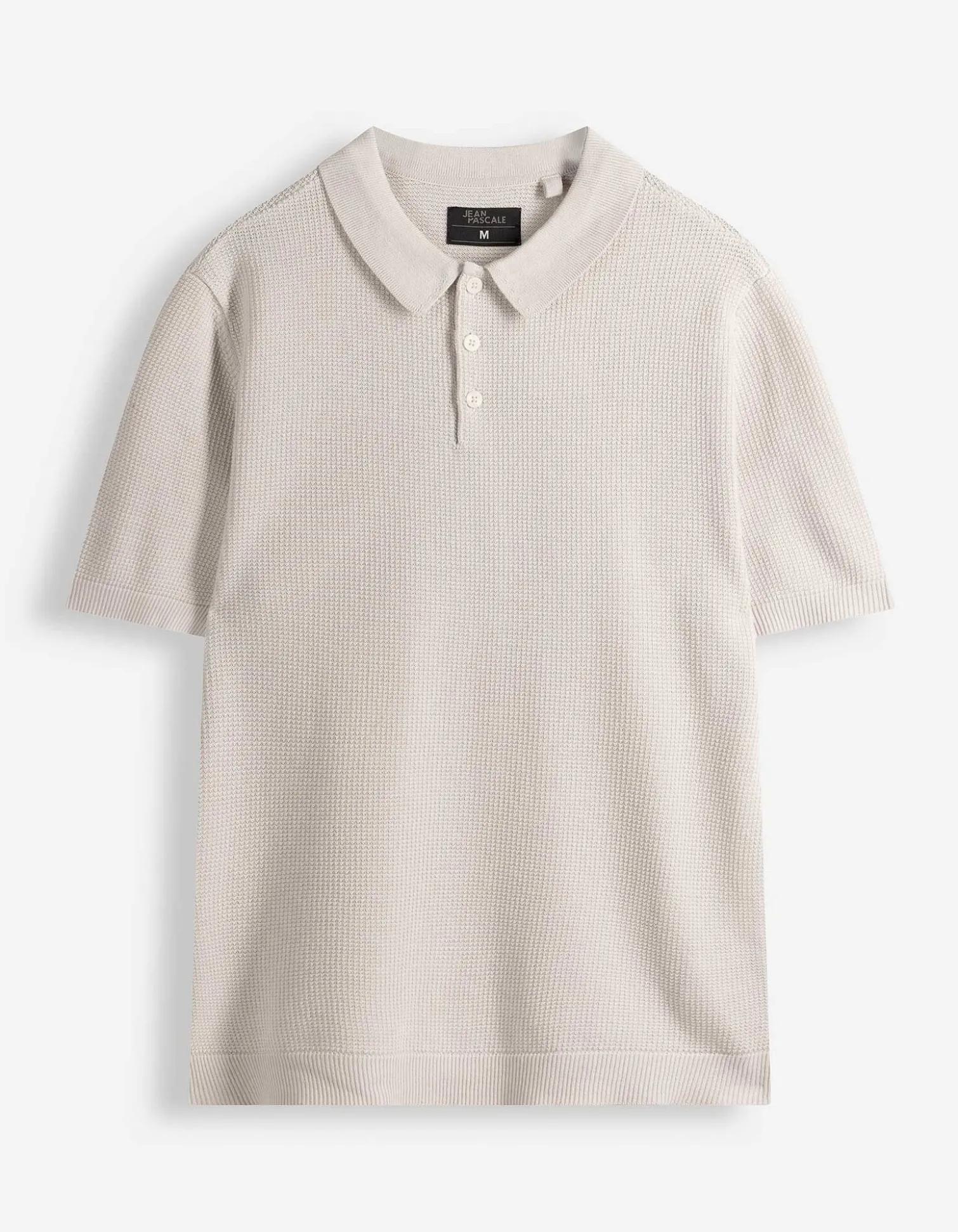 Poloshirt - Polokragen - beige