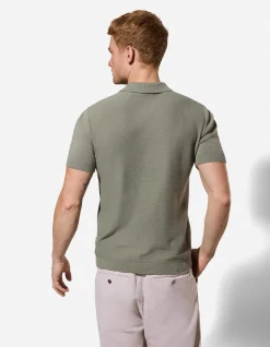 Poloshirt - Regular Fit - dunkelgrün